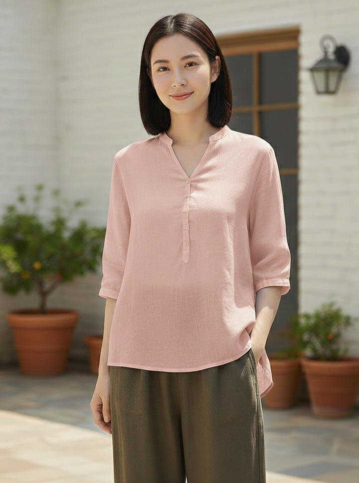 Lorca Linen Blouse