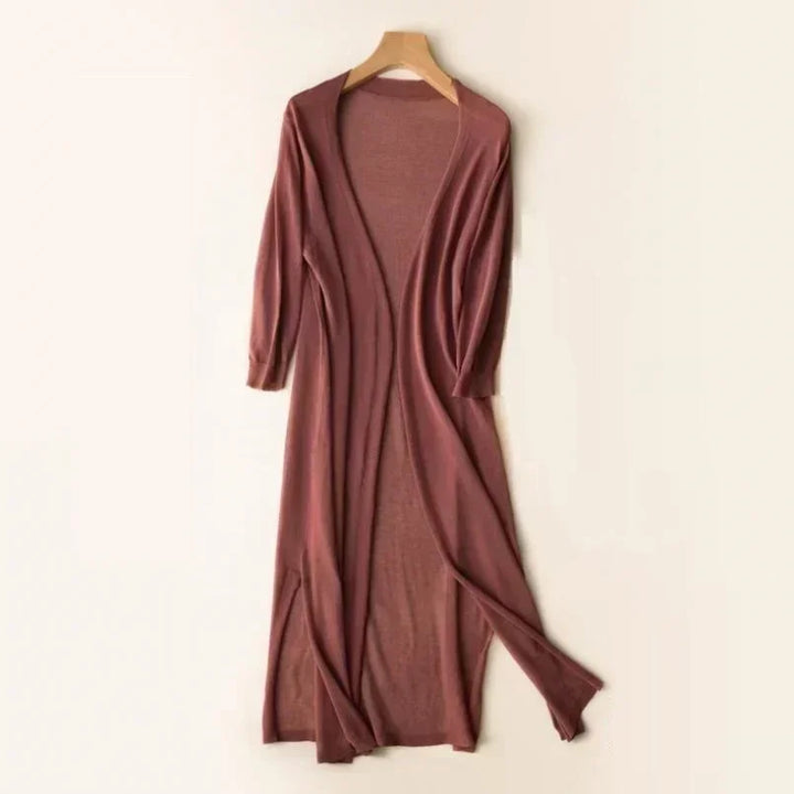Elda Long Knit Cardigan