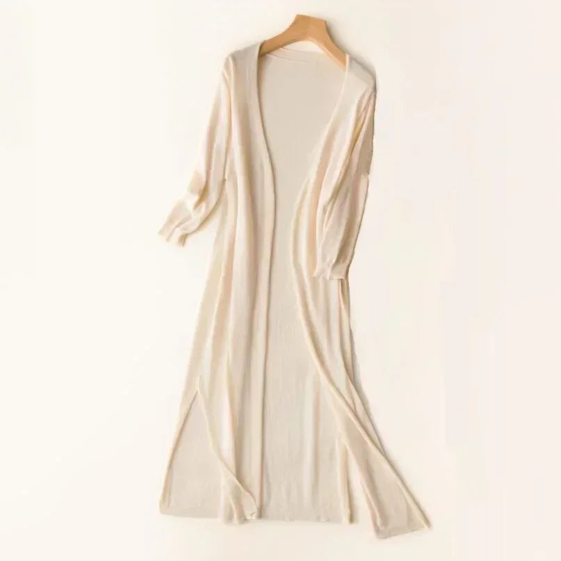 Elda Long Knit Cardigan