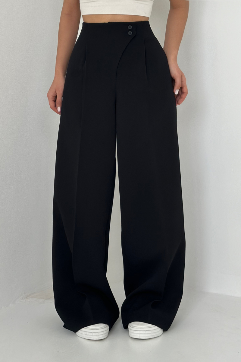 Wide Leg High Waist Pantalon for Women – Timeless & Chic