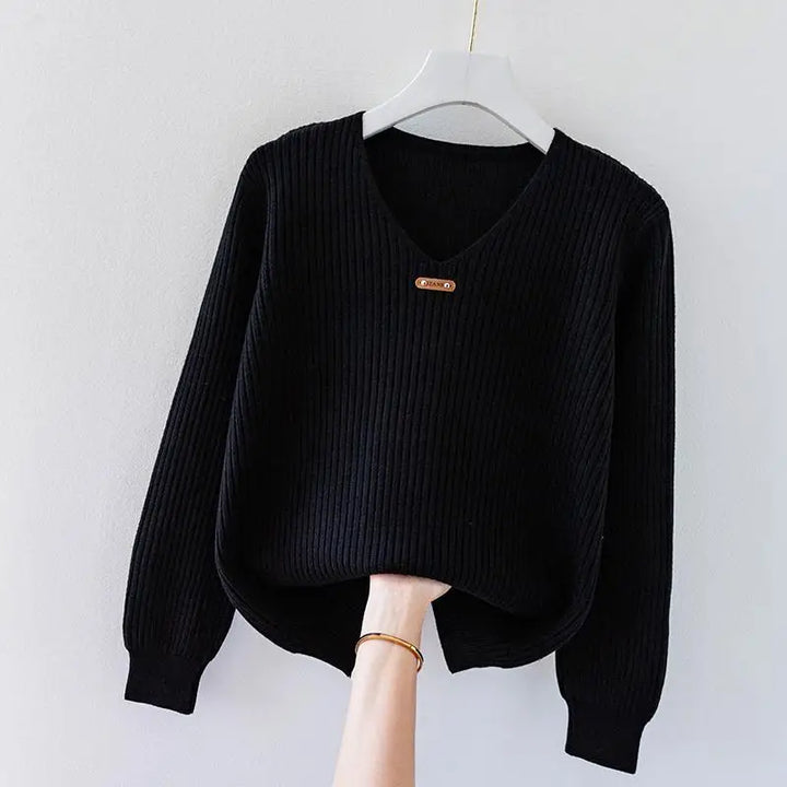 Aurelia Slim Ribbed Pullover