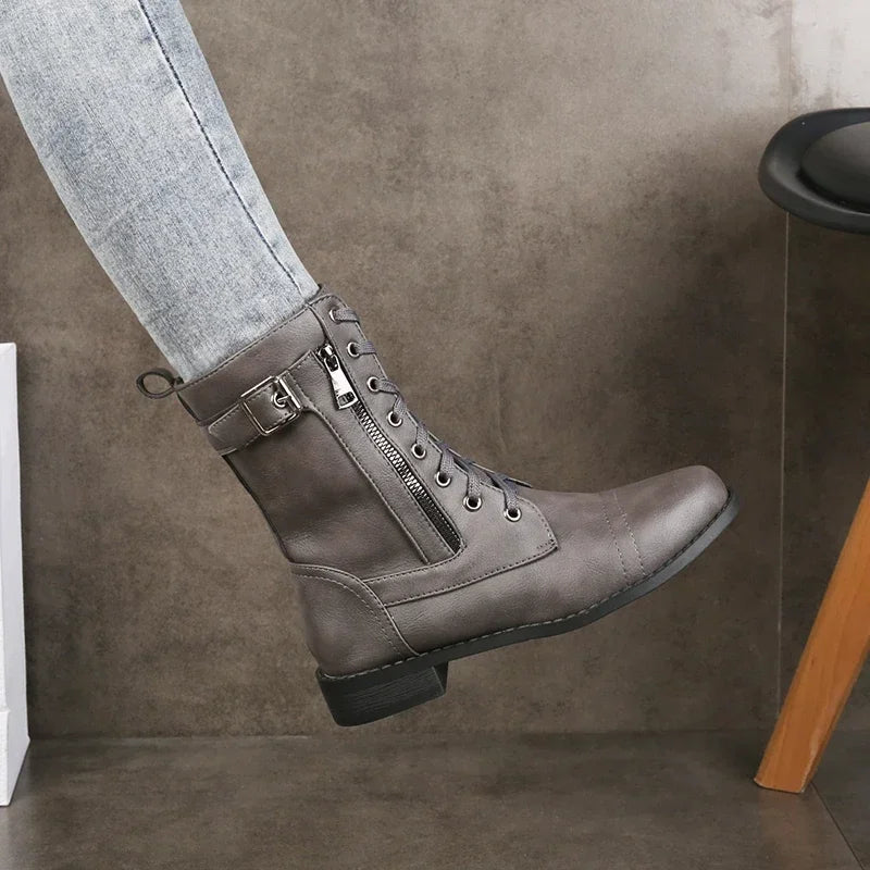 Seville Lace-Up Boots