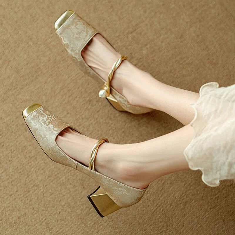 Savona Block Heel Shoes