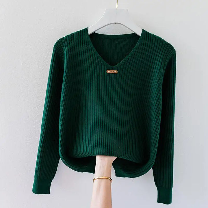 Aurelia Slim Ribbed Pullover