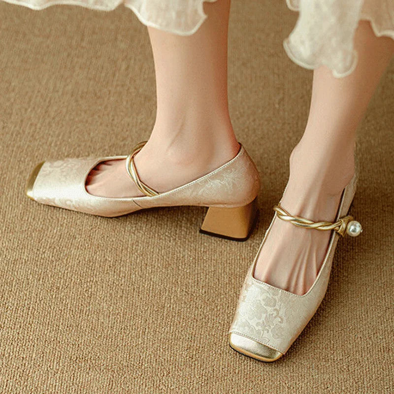Savona Block Heel Shoes