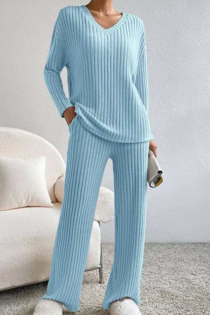 Galina Ribbed Set
