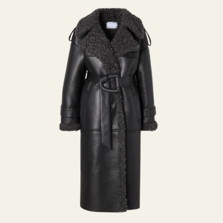 Zermatt Shearling Long Coat