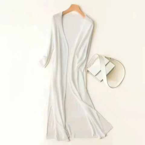 Elda Long Knit Cardigan