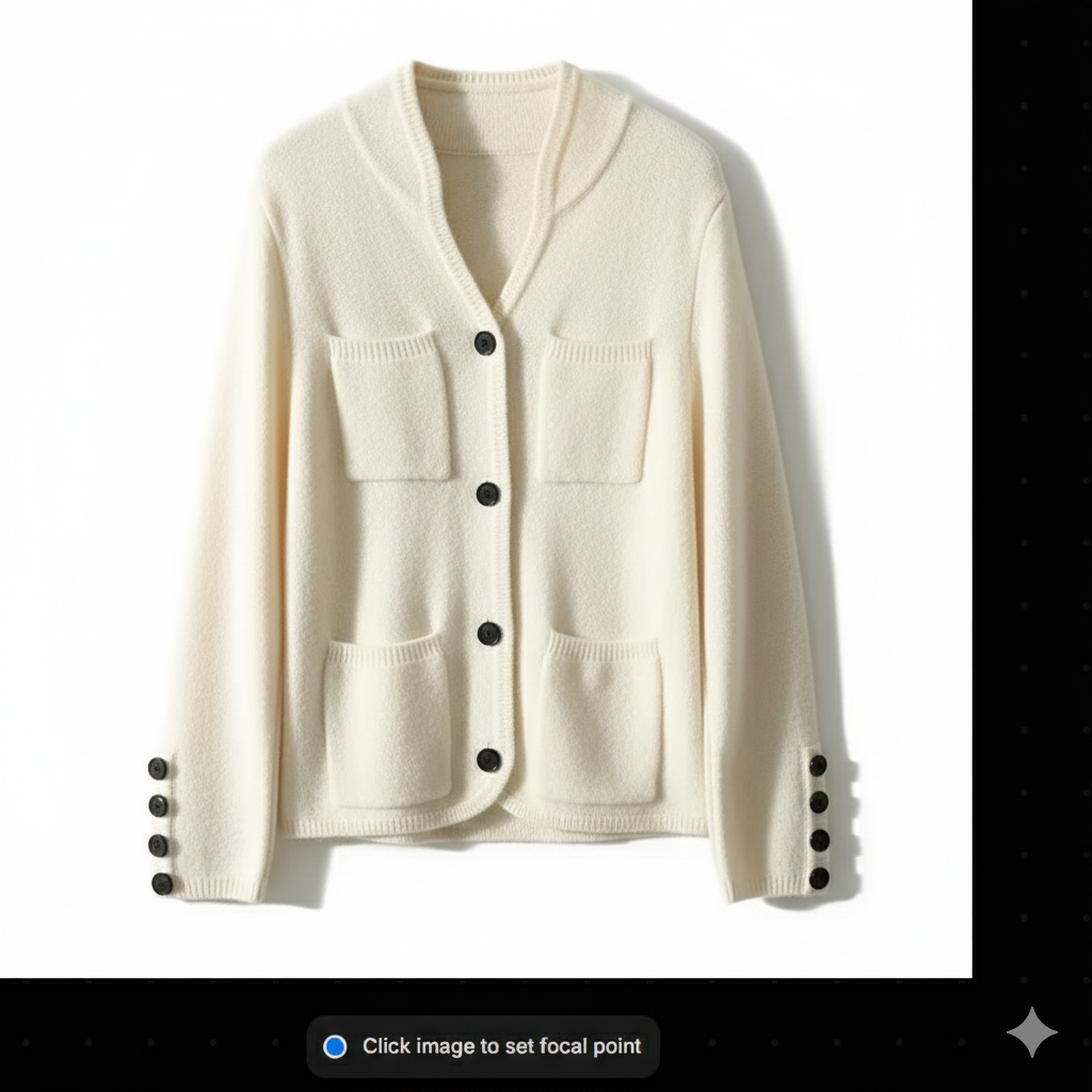 Vienna Contrast Knit Cardigan