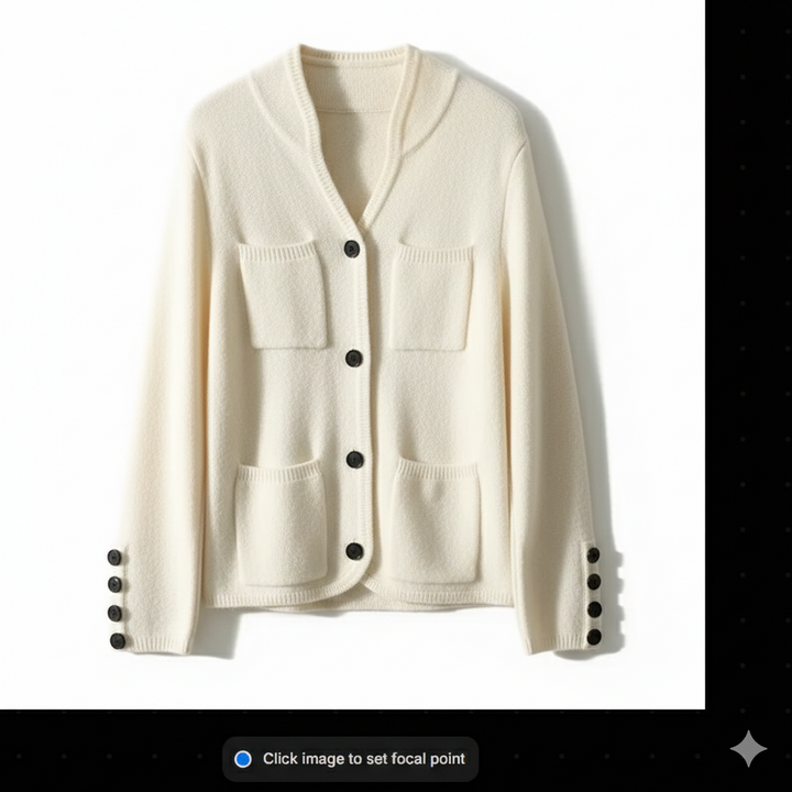 Vienna Contrast Knit Cardigan