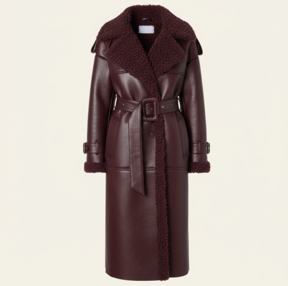 Zermatt Shearling Long Coat