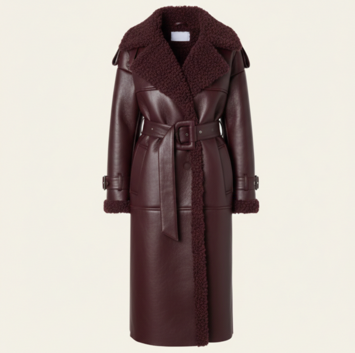 Zermatt Shearling Long Coat