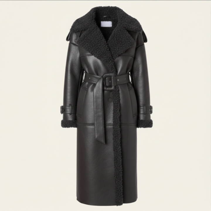 Zermatt Shearling Long Coat