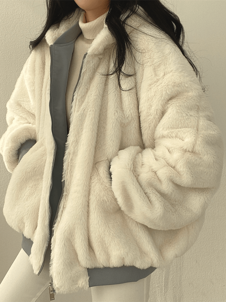 Napoli Oversized Zip Jacket