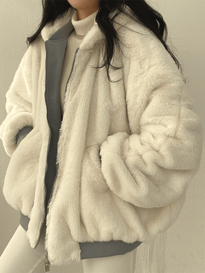 Napoli Oversized Zip Jacket